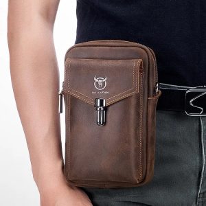 Sacoche ceinture homme cuir